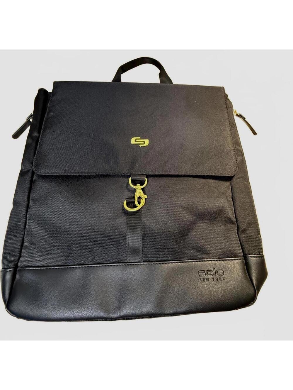 Solo New York Austin Hybrid Tote Backpack Black